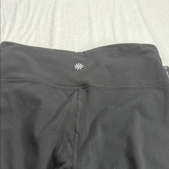 Athleta Shiny Black Leggings - Picture 8 of 10